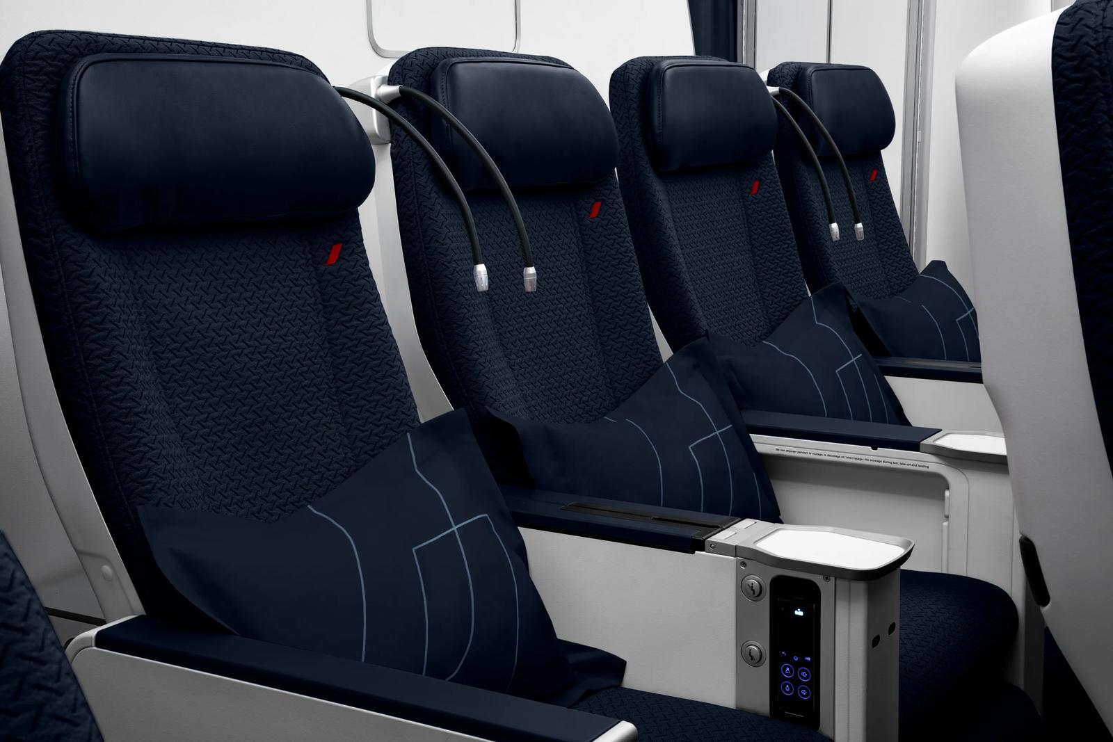 エールフランス A350-900のプレミアムの座席