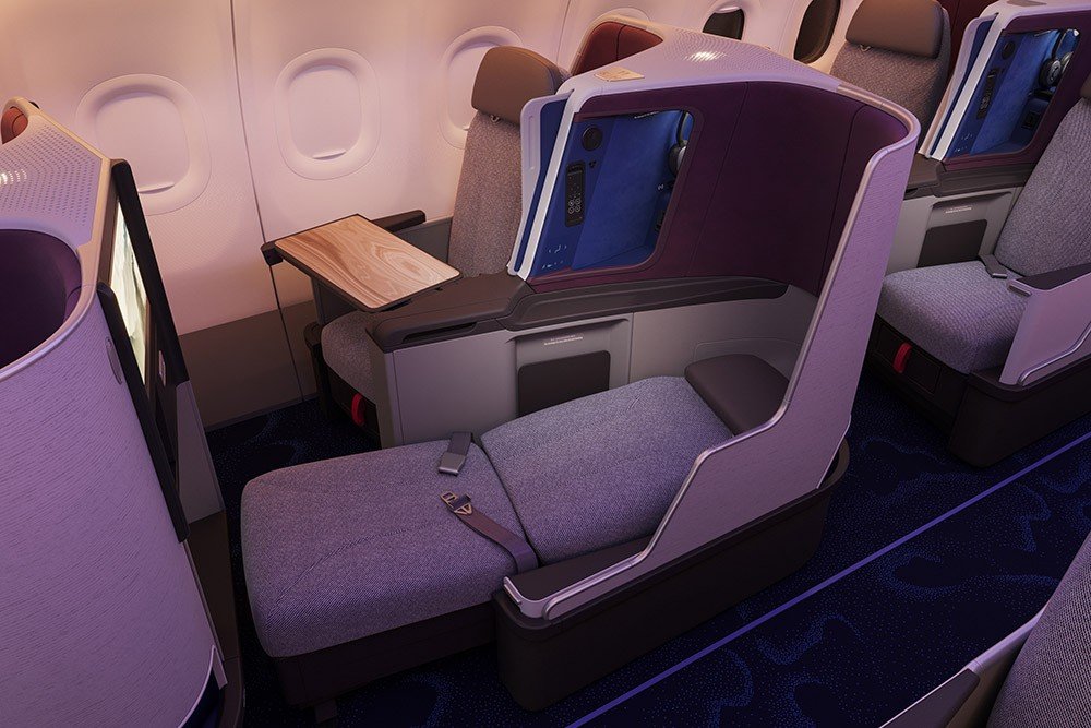 チャイナエアライン A321neo プレミアムビジネスクラス(3)