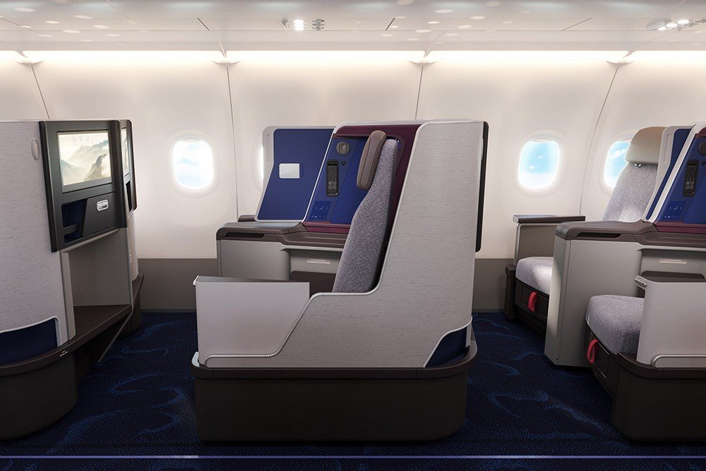 チャイナエアライン A321neo プレミアムビジネスクラス(4)
