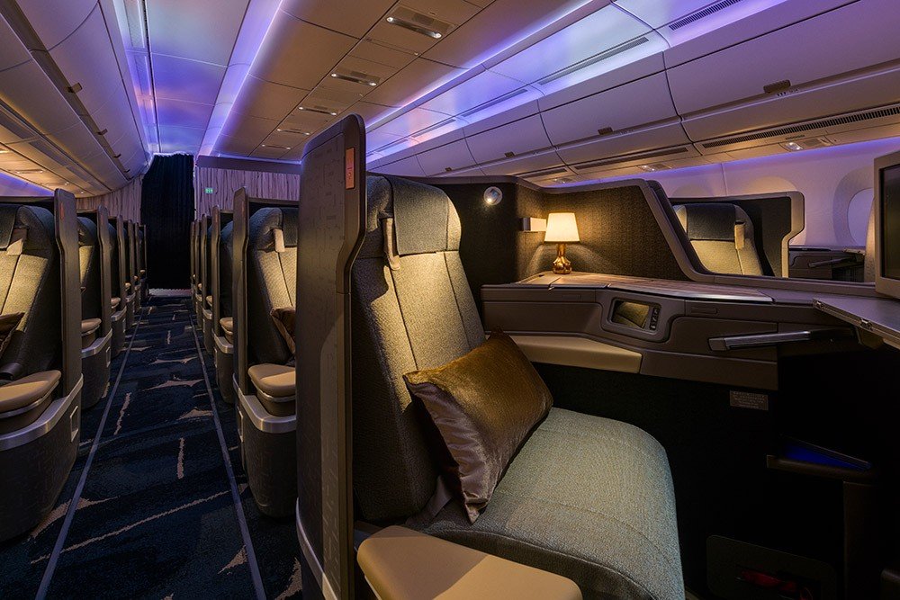 チャイナエアライン A350-900 プレミアムビジネスクラス(4)