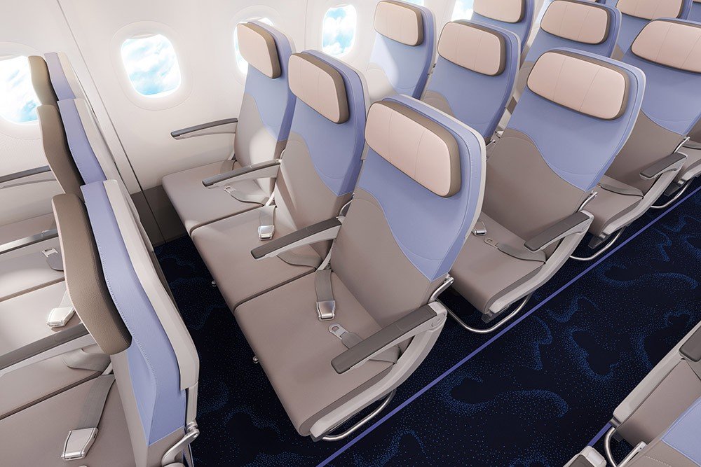 チャイナエアライン A321neo エコノミークラス(1)