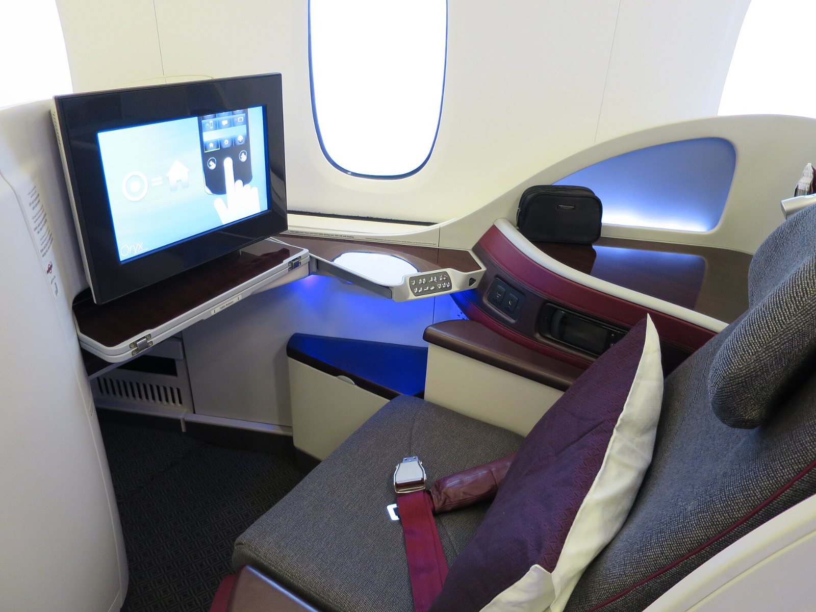 カタール航空 A350-900のビジネスクラス