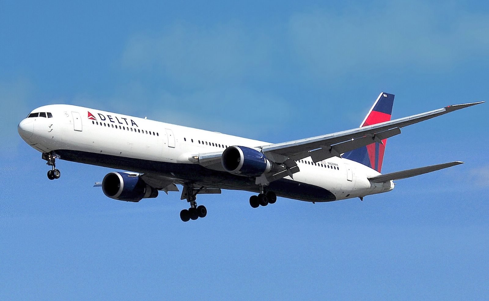 この機種（デルタ航空の767-400ER）の外観