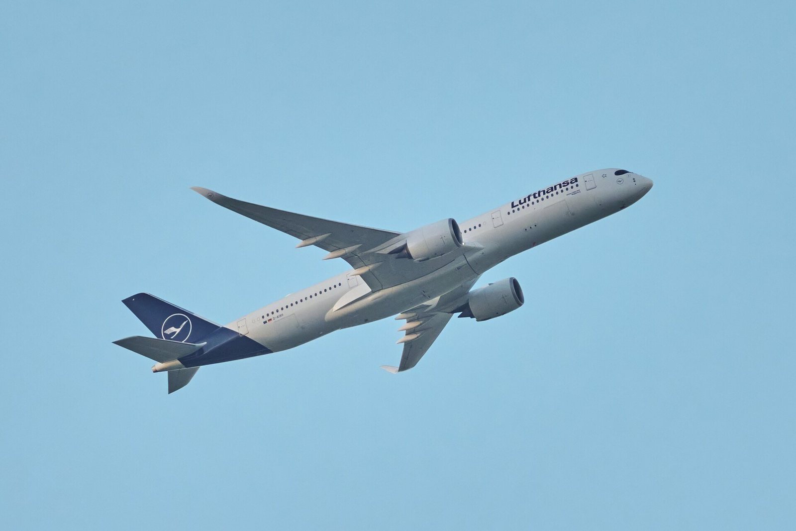 この機種（ルフトハンザのA350-900）の外観