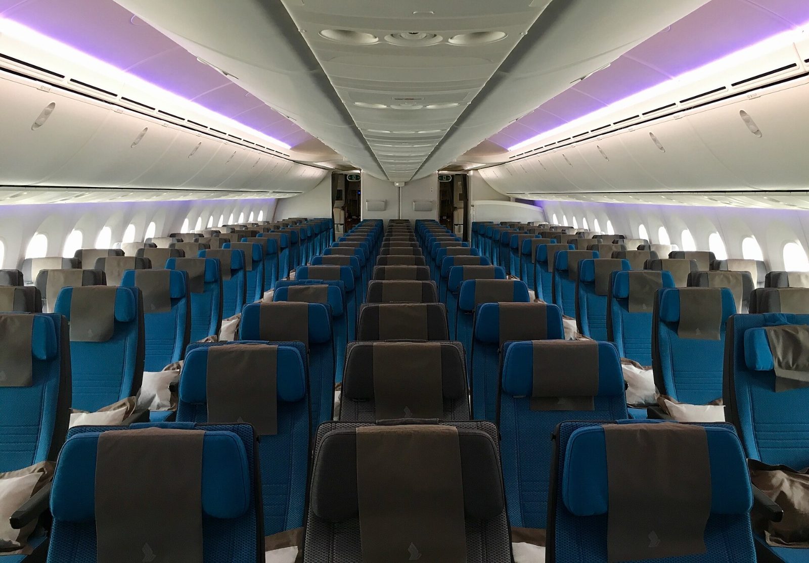 シンガポール航空 787-10 エコノミークラス(1)