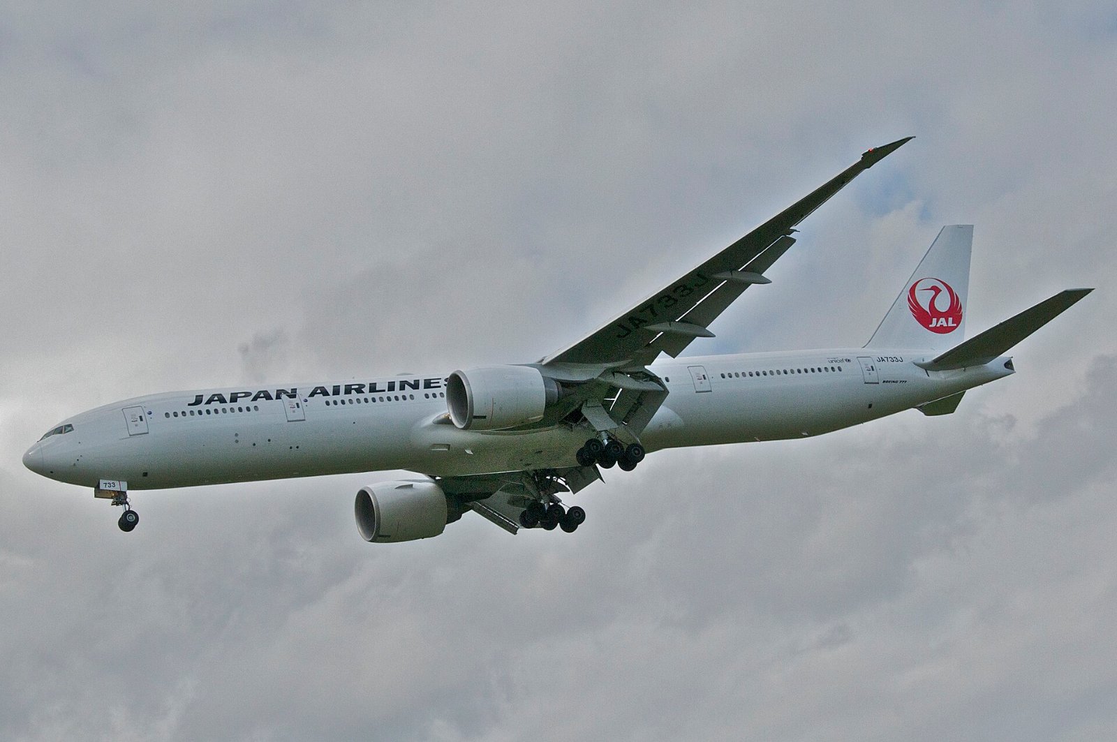 この機種(JALの777-300ER)の外観