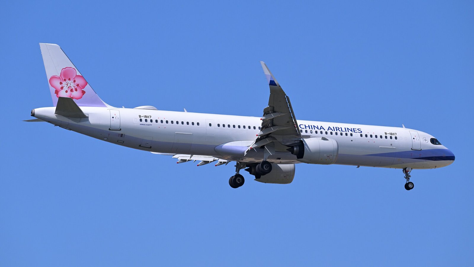 チャイナエアラインのA321neo(写真は同型の別の機体)